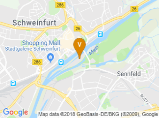 map of Konferenzzentrum Maininsel