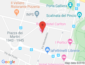map of Royal Hotel Carlton