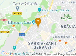 map of La Salle Campus Barcelona-URL
