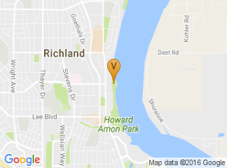 map of Howard Amon Park