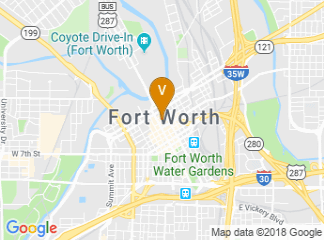 map of The Worthington Renaissance Fort Worth Hotel