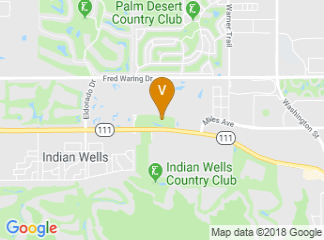 map of Renaissance Indian Wells Resort & Spa