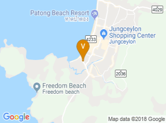 map of Duangjitt Resort & Spa, Patong Phuket