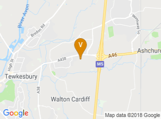 map of Tewkesbury School