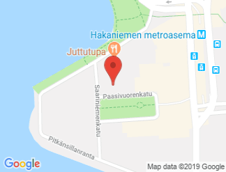 map of Helsinki Workers' House