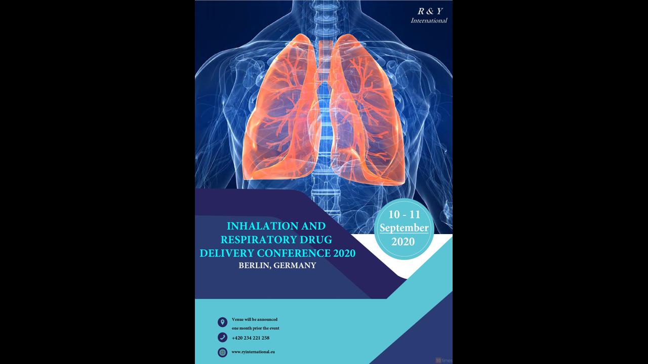 Inhalation And Respiratory Drug Delivery Conference (oct 2023), Berlin 