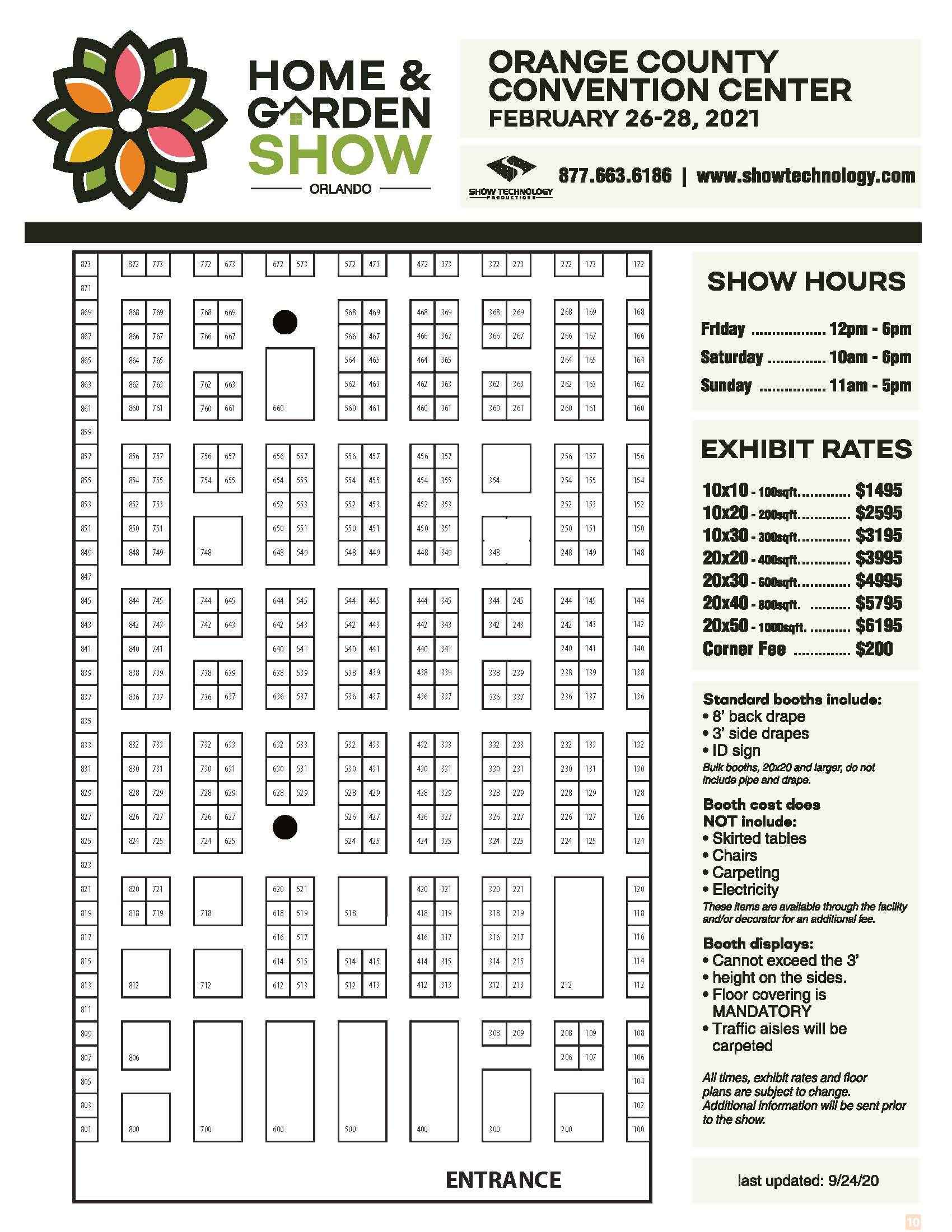 OC HOME SHOW (Sep 2024), Annual Orlando Home and Garden Show, Orlando
