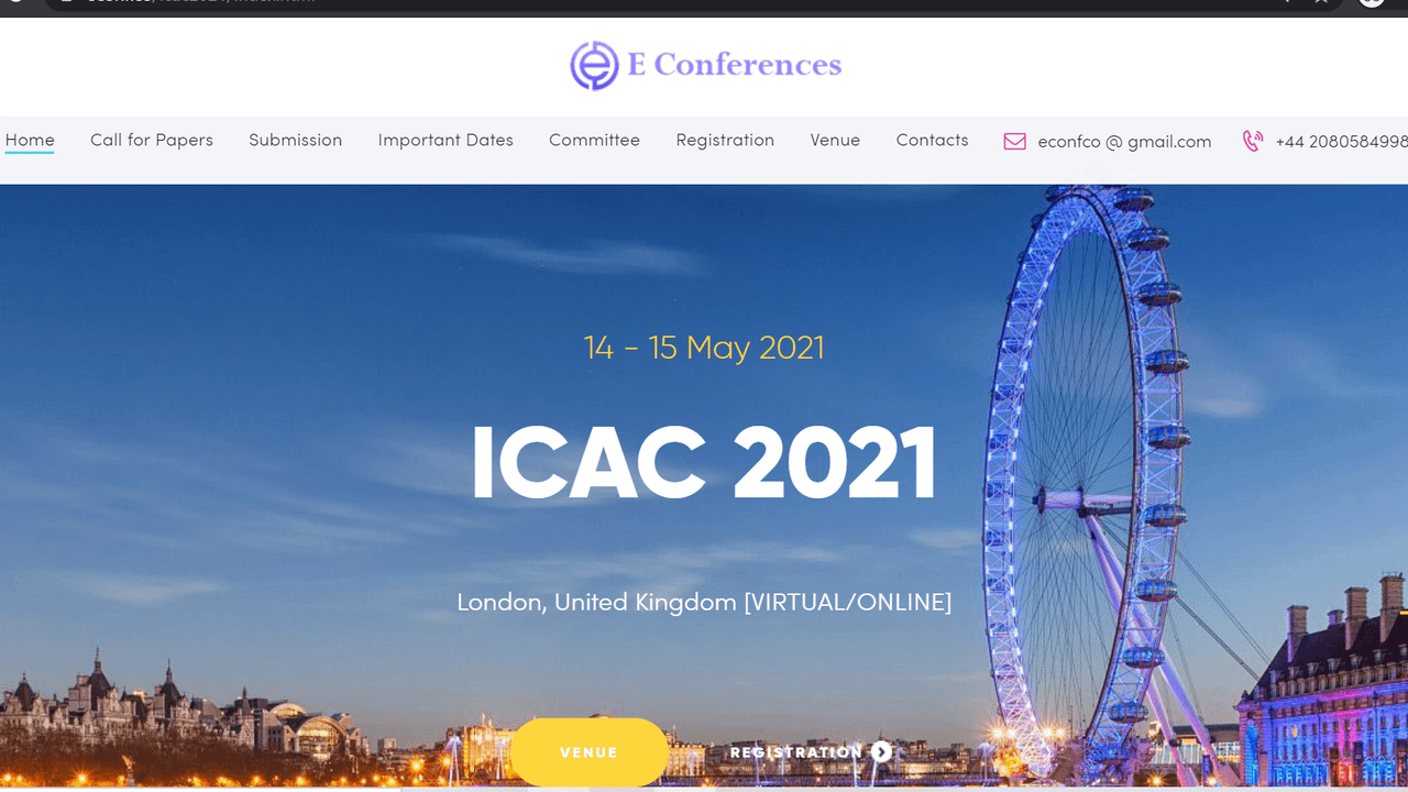ICAC (May 2024), International Conference on Arts and Cultures, Online