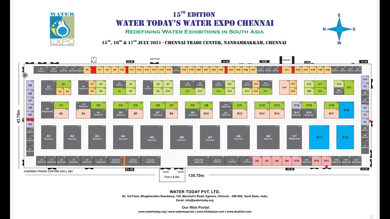 WATER TODAY'S WATER EXPO (Feb 2024), Chennai India Trade Show