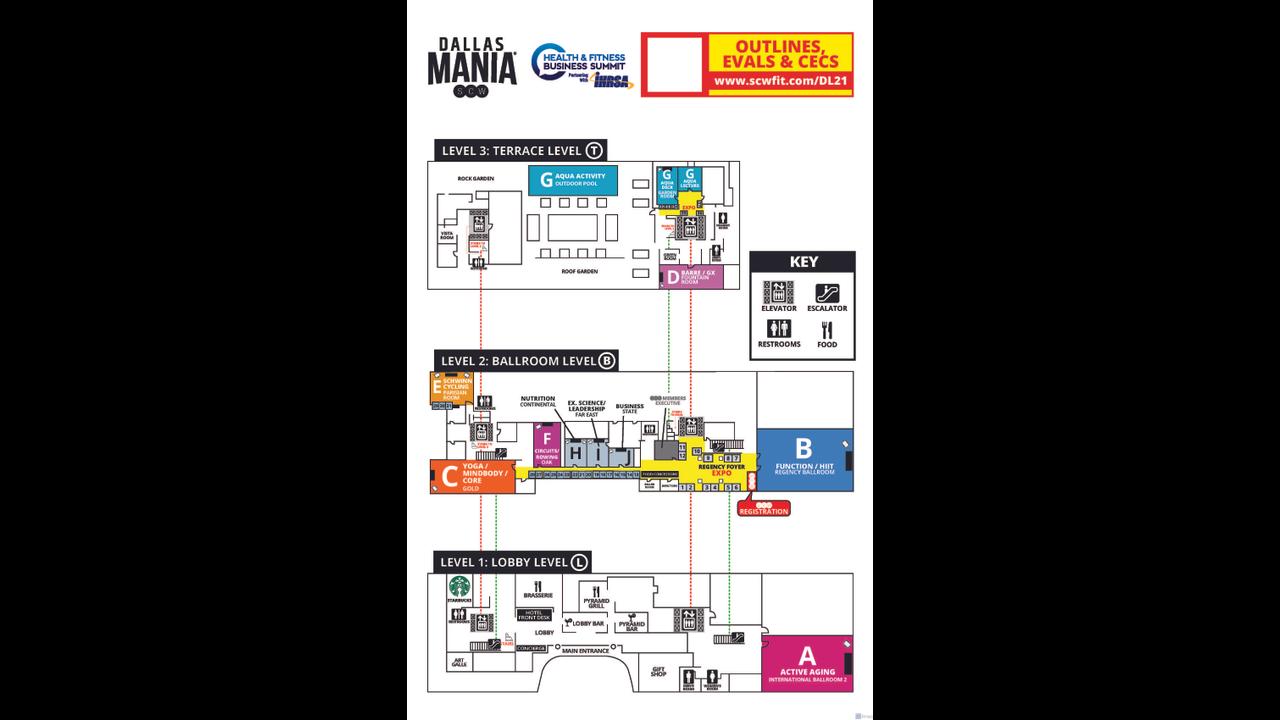 SCW Dallas MANIA Fitness Professional Convention & Expo (Aug 2024