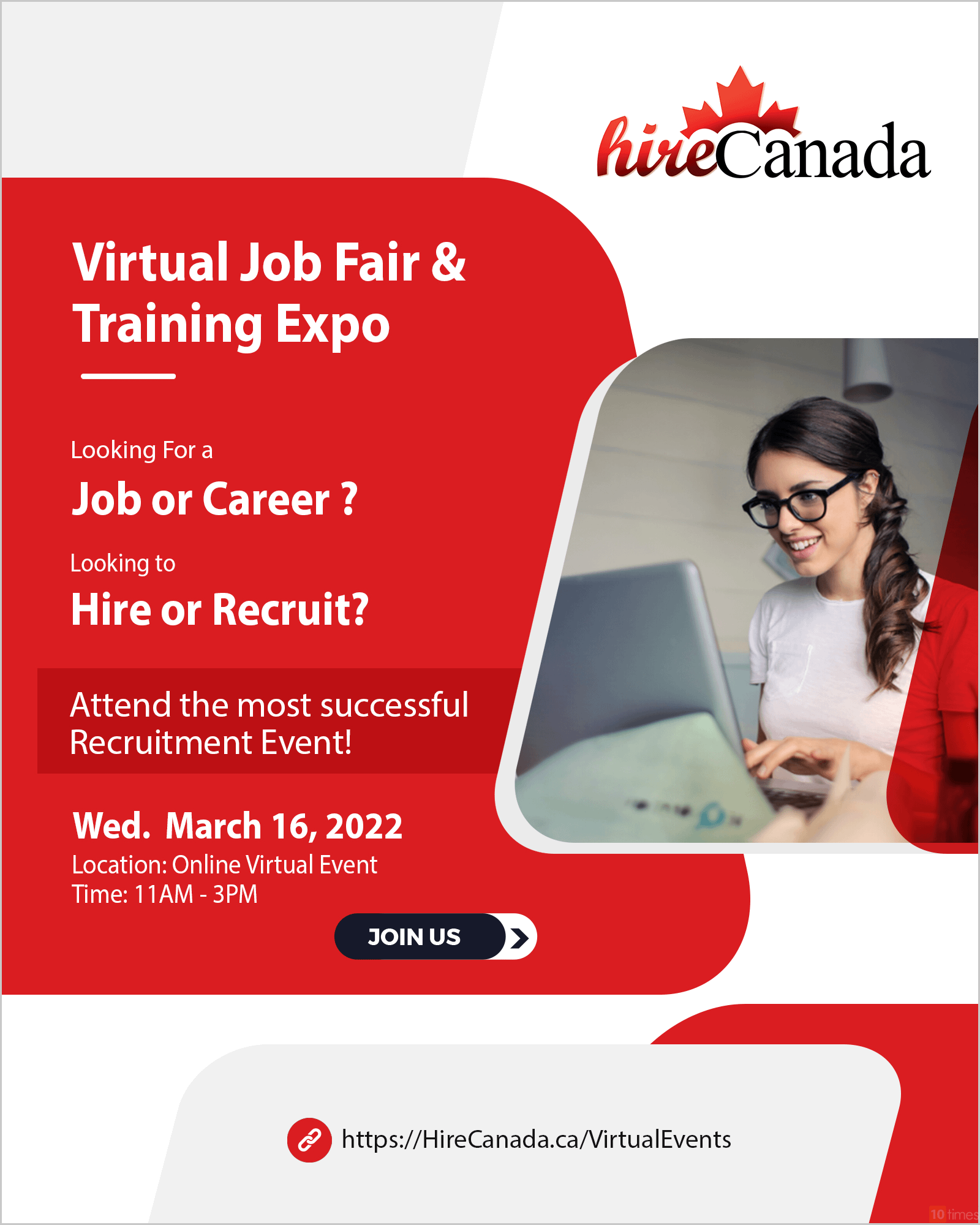 Job Fair & Training Expo (Mar 2024), Brampton Canada Trade Show