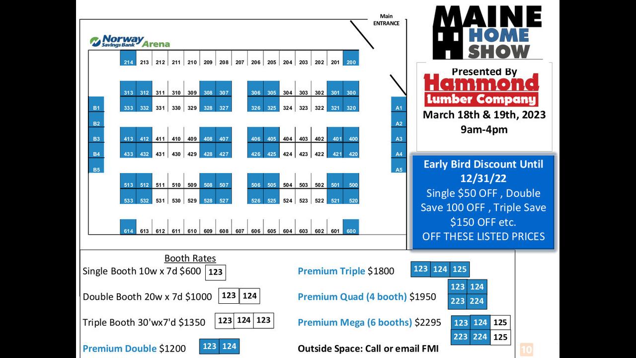 MHS (Mar 2024), Maine Home Show, Auburn USA Trade Show