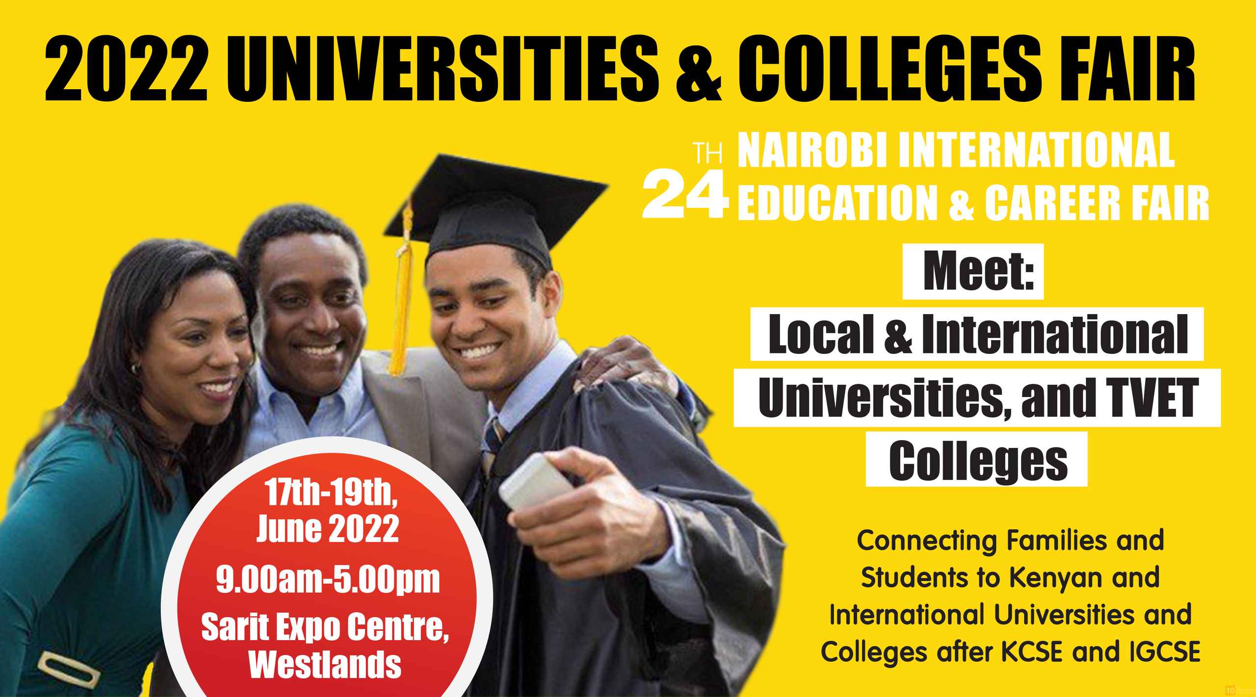 NIEF (Feb 2024), Nairobi International Education Fair, Nairobi Kenya