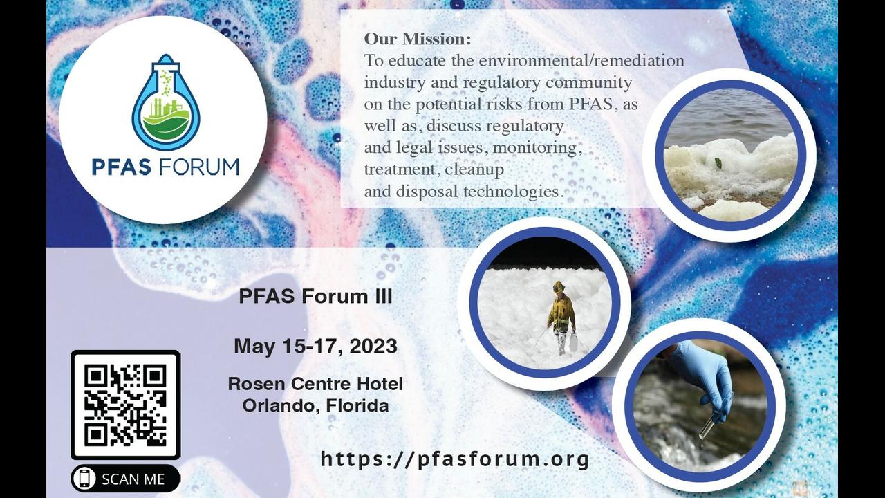 PFAS Forum (May 2024), Orlando USA Conference