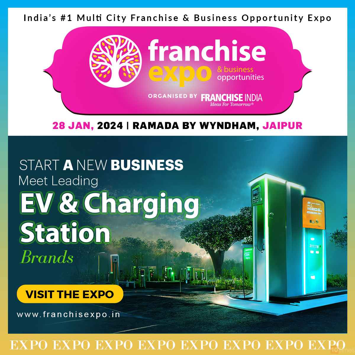 Franchise Expo & Business Opportunities Show Jaipur (Jan 2024), Jaipur
